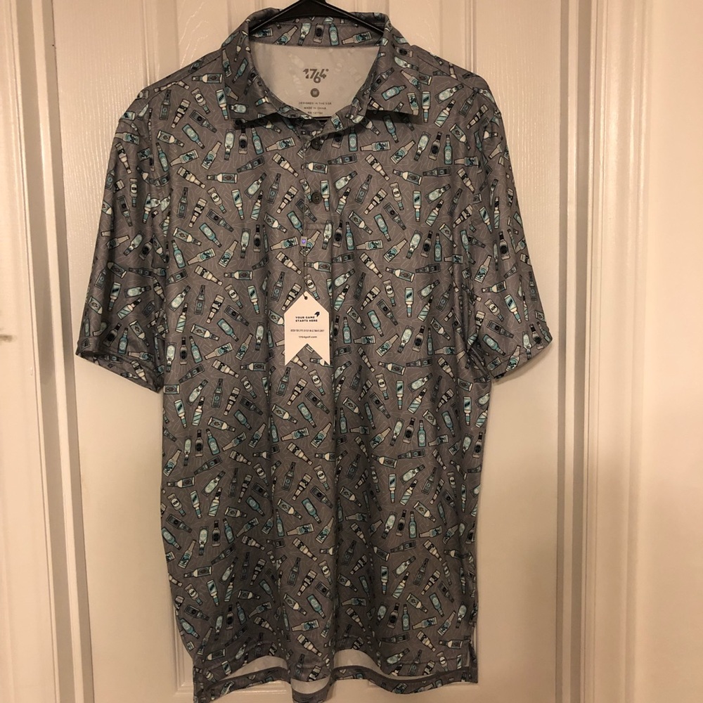 NWT 1764 Golf Shirt Sz M